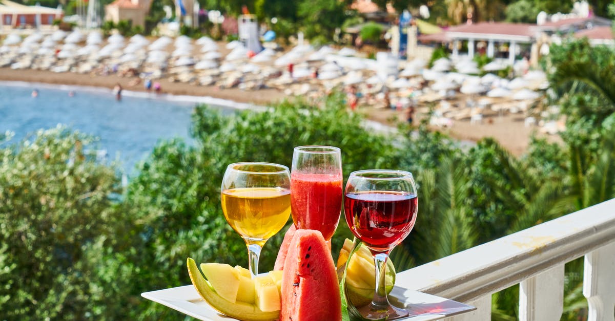Cause of watermelon rind rotting (at room temperature) - Filled Drinking Glasses in Tray