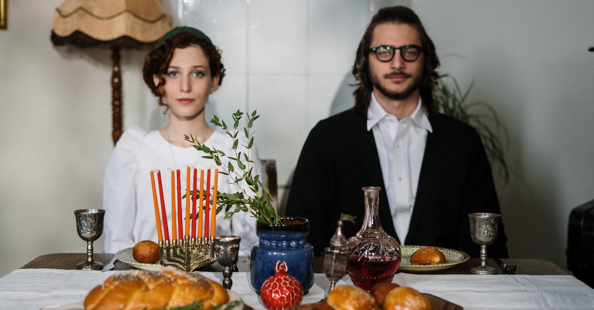 Challah bread -- too crusty? - Traditional Jewish Couple Challah bread -- too crusty? - Traditional Jewish Couple