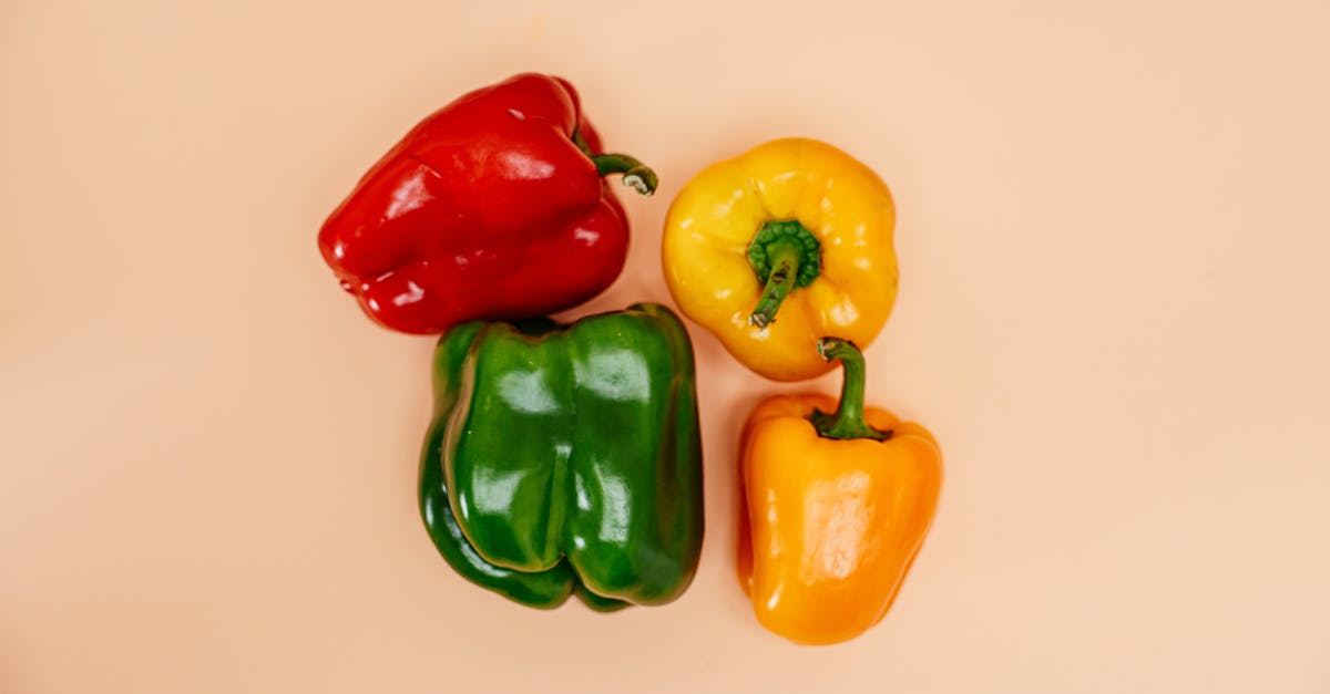 Chili and bell pepper substitute due to allergies? - Red and Yellow Bell Peppers Chili and bell pepper substitute due to allergies? - Red and Yellow Bell Peppers