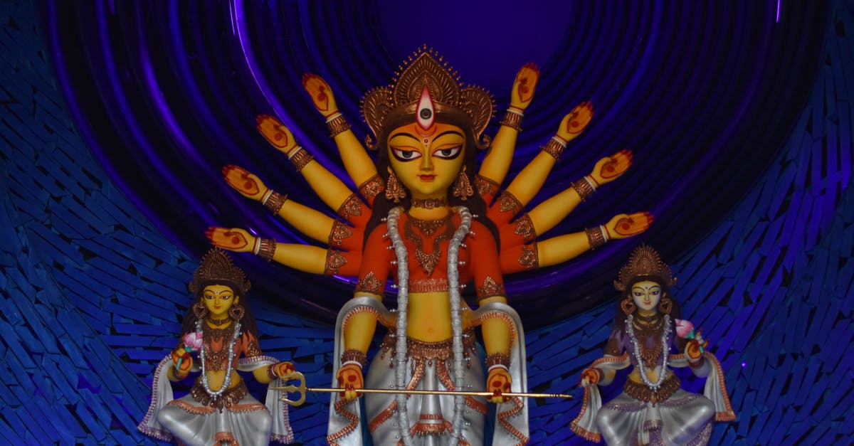 Choreography of making many yorkshire puddings - Hindu Deity Figurine on Purple Textile Choreography of making many yorkshire puddings - Hindu Deity Figurine on Purple Textile