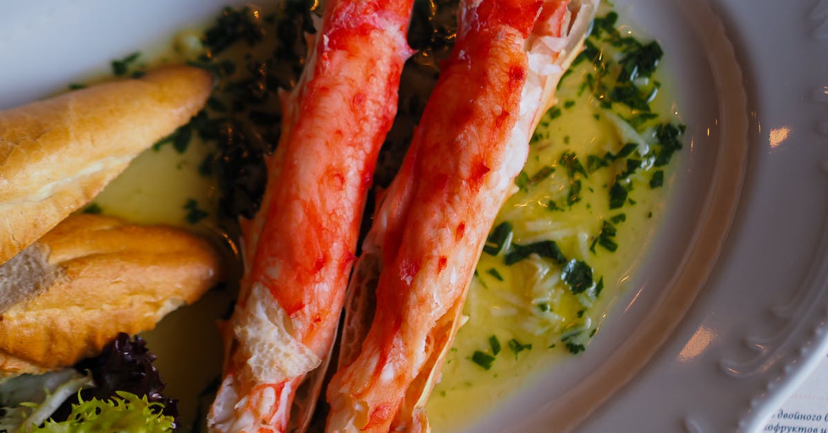 Christmas-ifying seafood linguine - Cooked Food on White Ceramic Plate