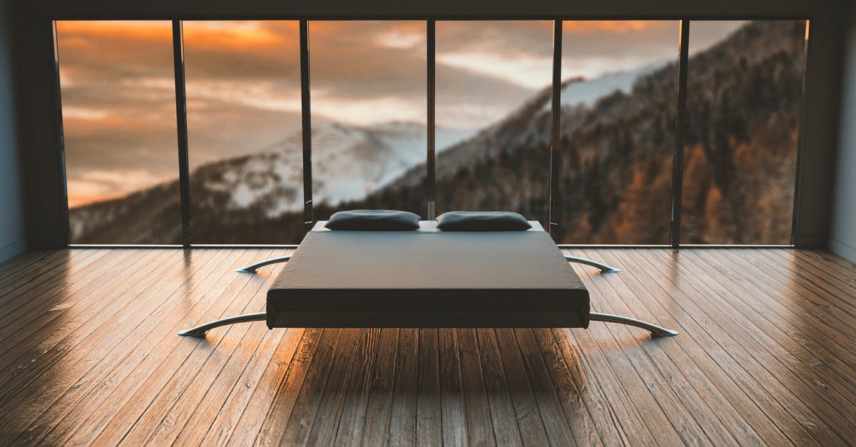 Cloudy sediment in home canned pickles - Black Mattress in Front of a Large Window Behind a Mountain