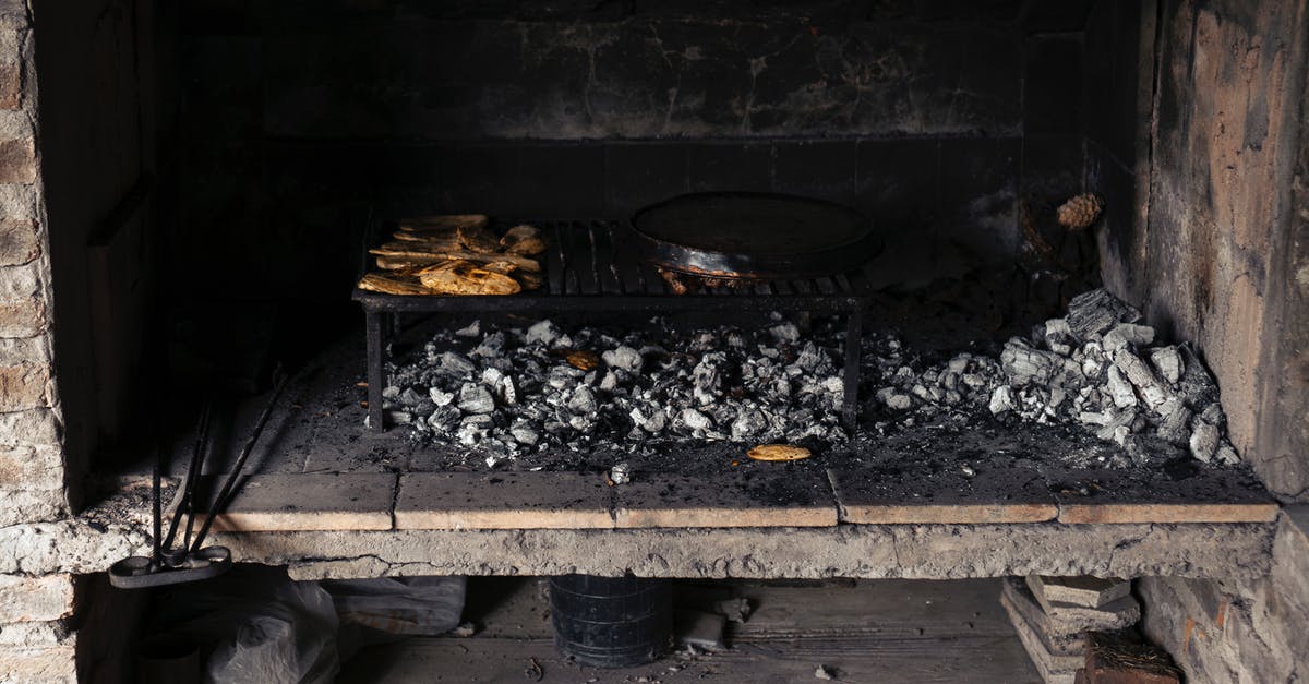 Cooking moose meats - Free stock photo of abandoned, ash, building