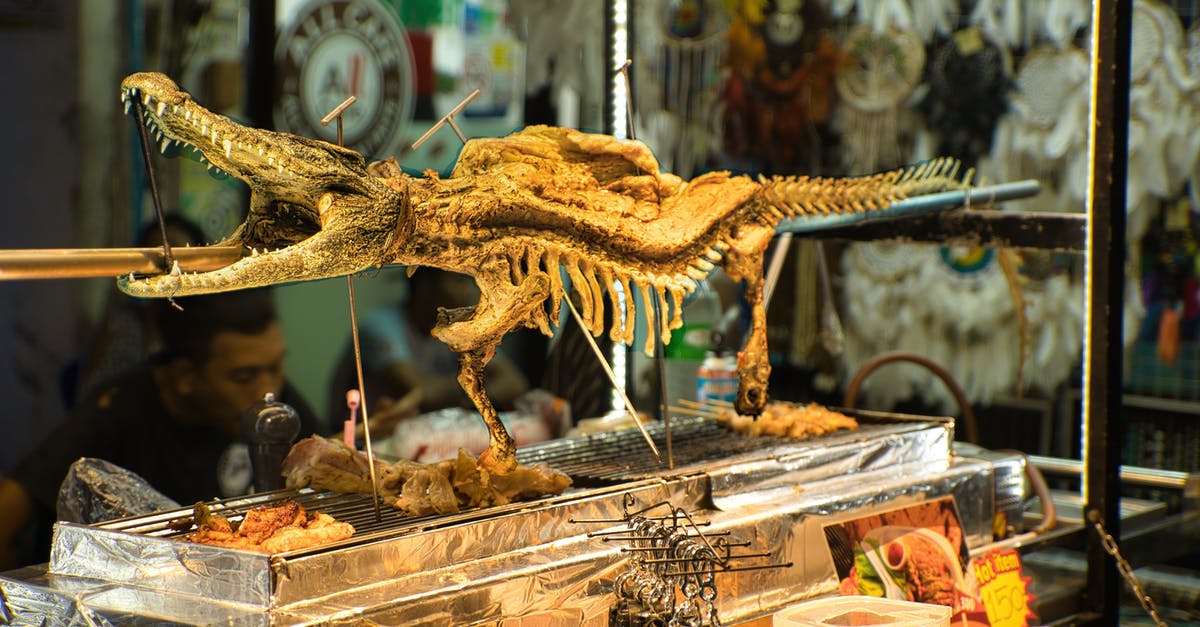 Cooking Temperature for Crocodile meat? - Displayed Grilled Crocodile Cooking Temperature for Crocodile meat? - Displayed Grilled Crocodile