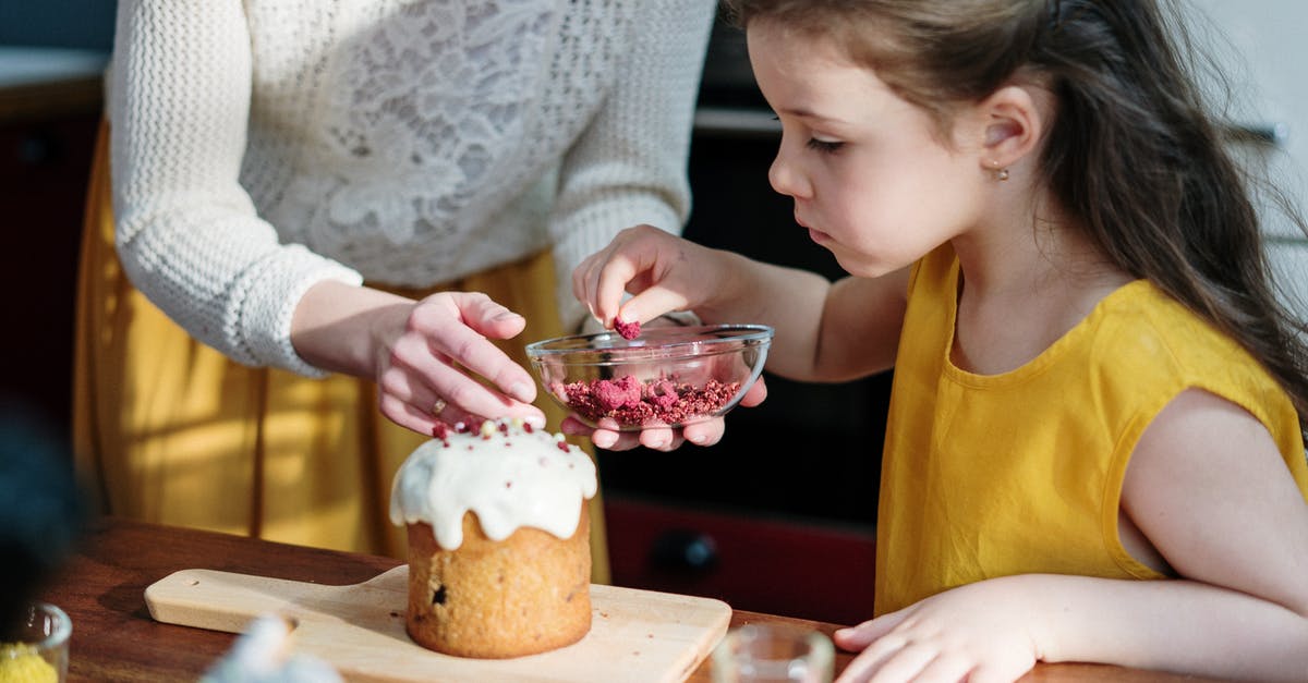 Cooking with ground rabbit - Girl in Yellow Shirt Holding Brown Cake