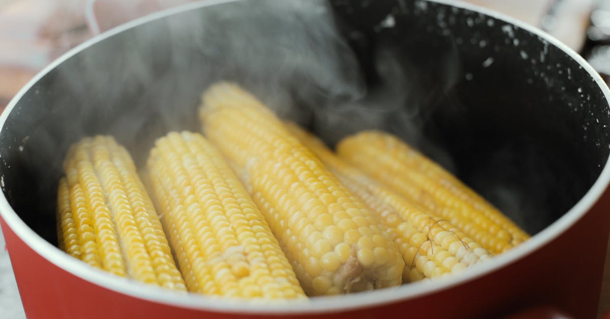 Corn starch is too sweet for me. [closed] - Cooking Corn
