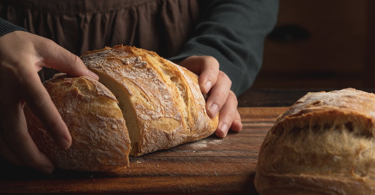 Crusty french bread - A Person Holding a Crusty Loaf of Bread Crusty french bread - A Person Holding a Crusty Loaf of Bread