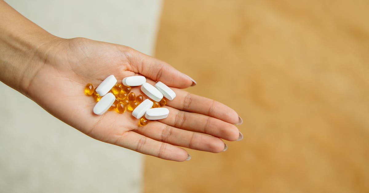 Cure #1 in Brine for Brisket - Pills on a Person's Hand Cure #1 in Brine for Brisket - Pills on a Person's Hand