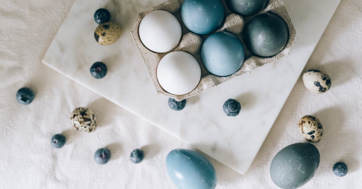 Cured Frozen Eggs - Blue Colored Eggs Cured Frozen Eggs - Blue Colored Eggs