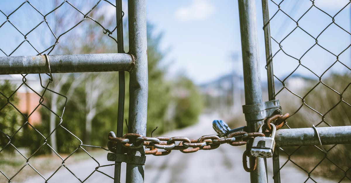 Danger From French Press Wire Mesh? - Cyclone Fence in Shallow Photography Danger From French Press Wire Mesh? - Cyclone Fence in Shallow Photography