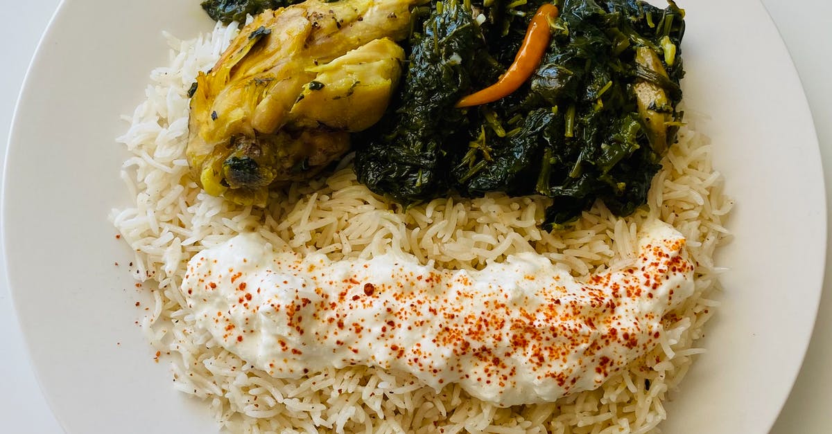 Desperately Seeking Chicken Haddies - Plate of White Rice with Chicken and Vegetable Desperately Seeking Chicken Haddies - Plate of White Rice with Chicken and Vegetable
