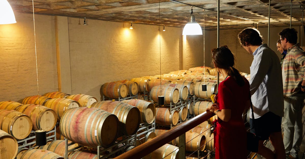 Difference between fermentation and leavening? - Photo of People in a Room with Barrels Difference between fermentation and leavening? - Photo of People in a Room with Barrels