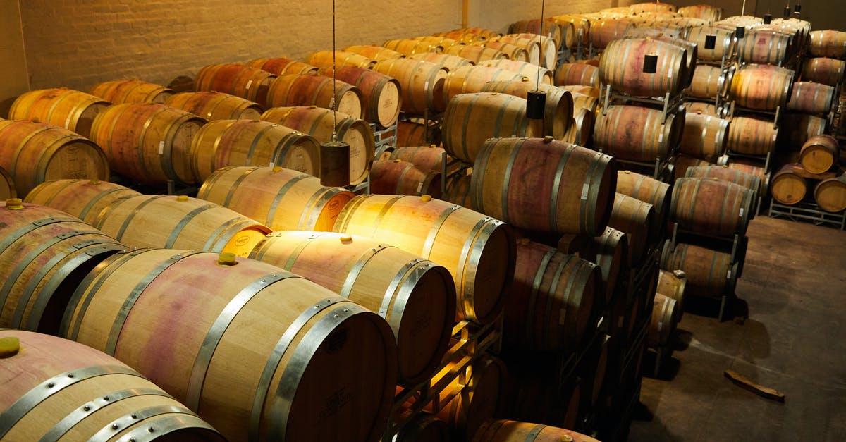 Difference between fermentation and leavening? - Photograph of a Room Filled with Barrels Difference between fermentation and leavening? - Photograph of a Room Filled with Barrels