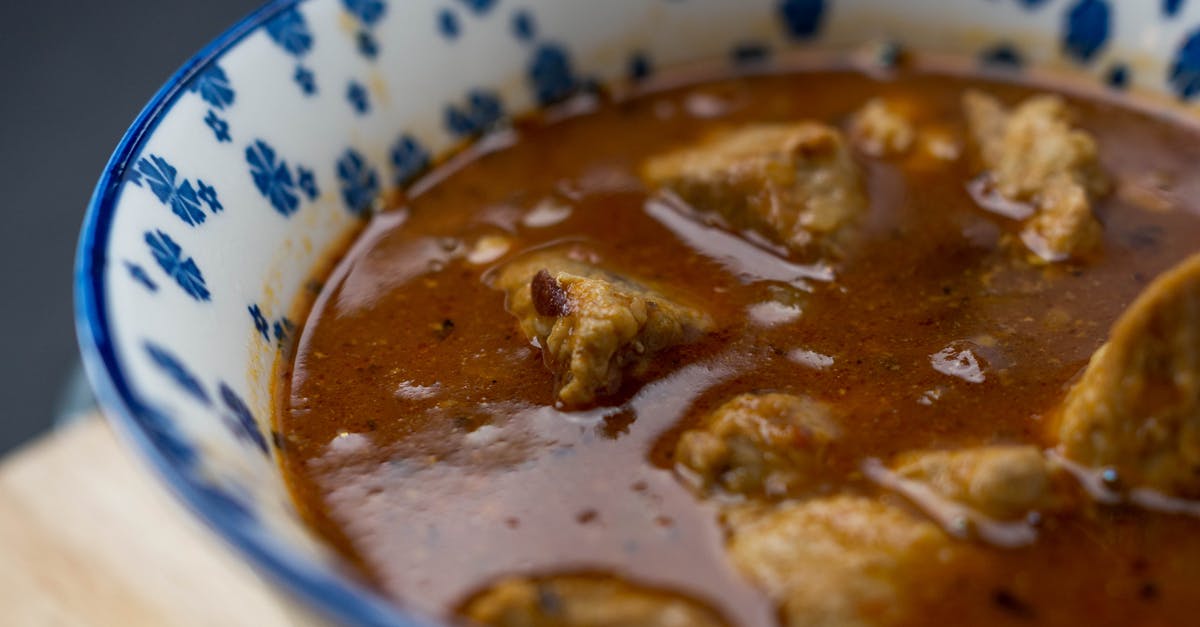 Difference between soup and stew - A Stew Dish in Macro Shot Photography