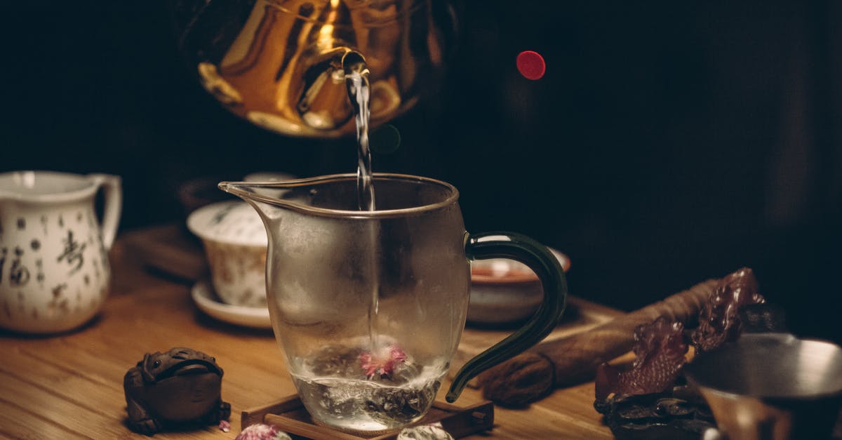 Discoloration in tea kettle - Clear Glass Pitcher And Kettle Discoloration in tea kettle - Clear Glass Pitcher And Kettle