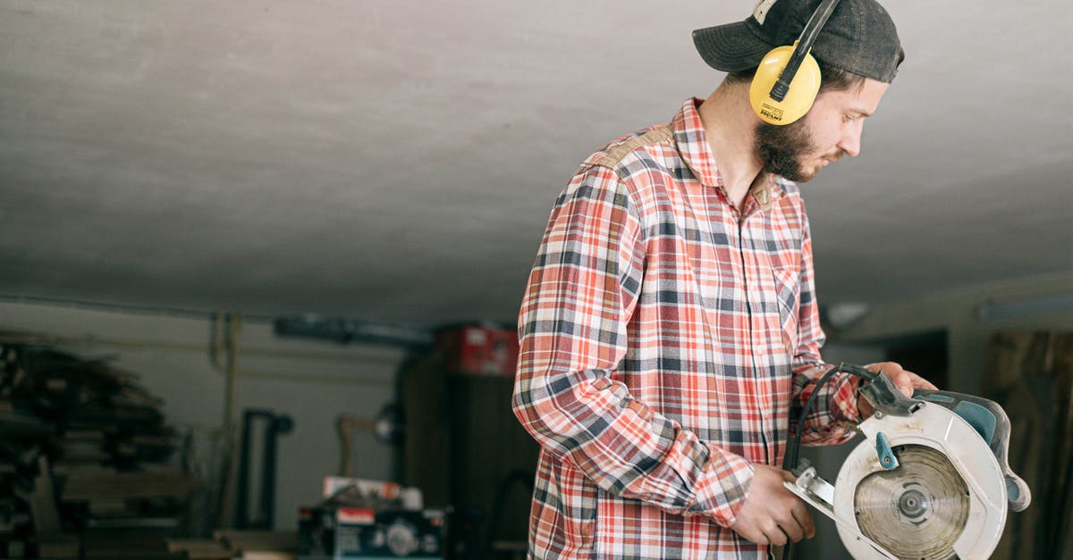 DIY blender lid replacement - Man in Red White and Blue Plaid Dress Shirt Wearing Yellow Hat