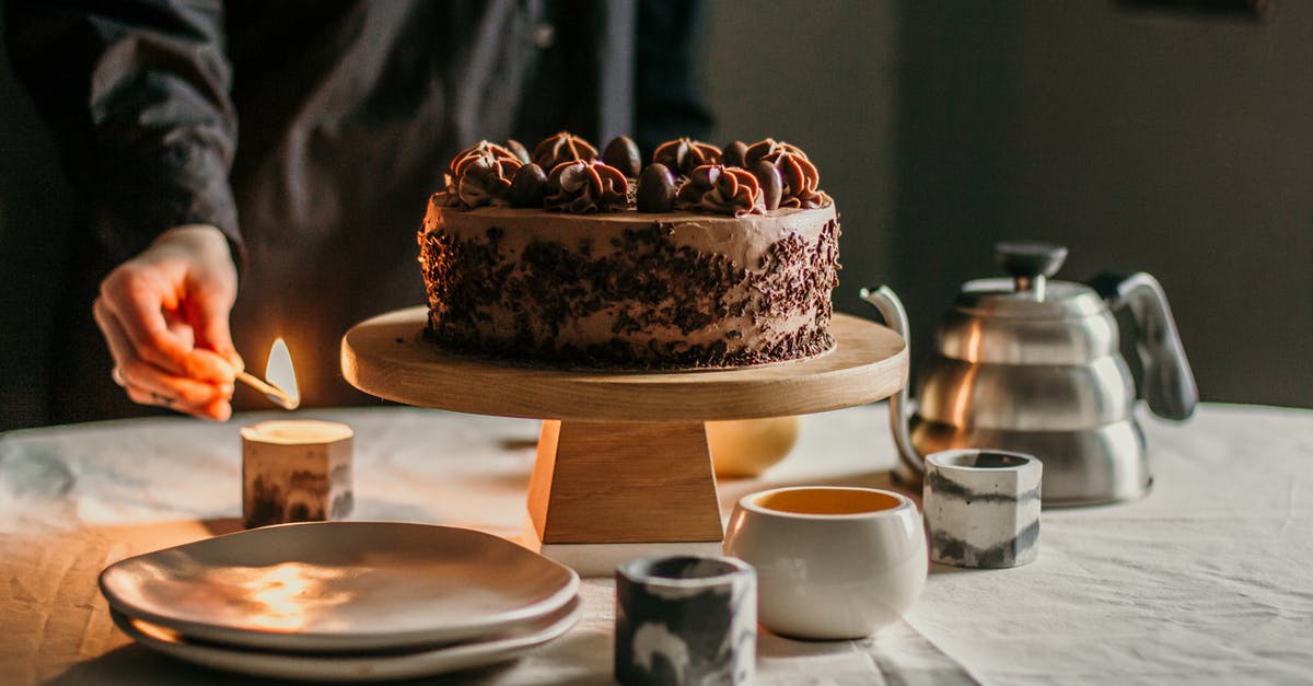 Do people eat clotted cream AND butter at the same time? - Person lighting candle placed near chocolate cake Do people eat clotted cream AND butter at the same time? - Person lighting candle placed near chocolate cake