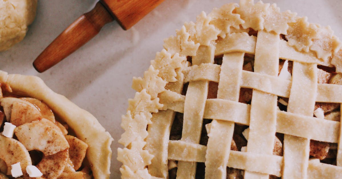 Do pies baked in disposable pans turn out okay? - Two Assorted Pies On Table Do pies baked in disposable pans turn out okay? - Two Assorted Pies On Table