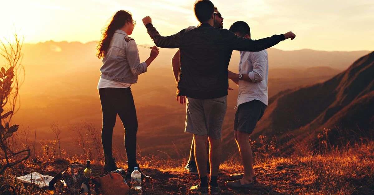 Do sodastream PET bottles have normal 28mm threaded caps? - Four Person Standing at Top of Grassy Mountain