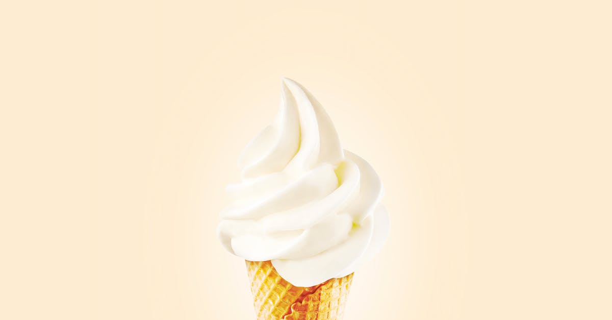 Does 'Non-cold/warm ice-cream' exist? - Cream Ice Cream in Cone Does 'Non-cold/warm ice-cream' exist? - Cream Ice Cream in Cone