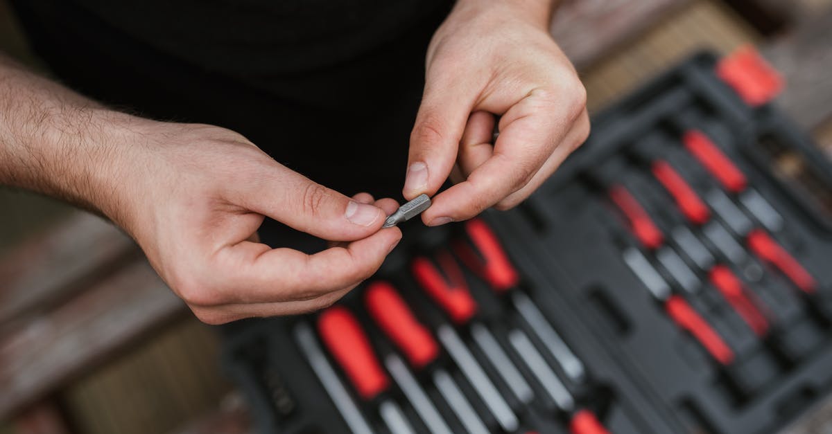 Does a sharpening steel ever need to be replaced? [duplicate] - Faceless craftsman checking screw over tool box