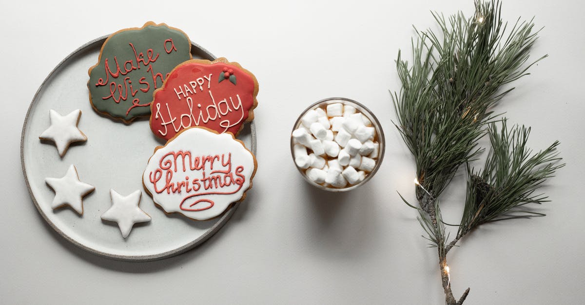 Does brewing hot chocolate for longer hours make a difference? - Overhead composition of Christmas gingerbread cookies covered with icing placed near hot chocolate with sweet marshmallows and coniferous branch Does brewing hot chocolate for longer hours make a difference? - Overhead composition of Christmas gingerbread cookies covered with icing placed near hot chocolate with sweet marshmallows and coniferous branch