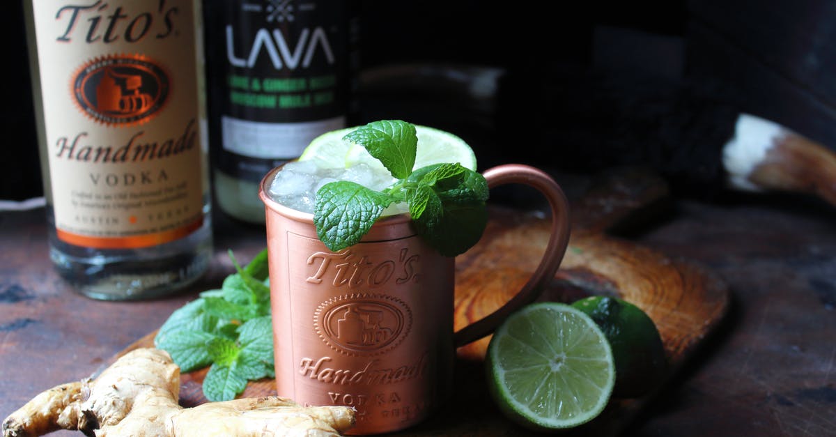 Does ginger infused honey or vodka ever go bad food-safety-wise? - A Mug With Mint and Fresh Ginger on a Wooden Board Does ginger infused honey or vodka ever go bad food-safety-wise? - A Mug With Mint and Fresh Ginger on a Wooden Board