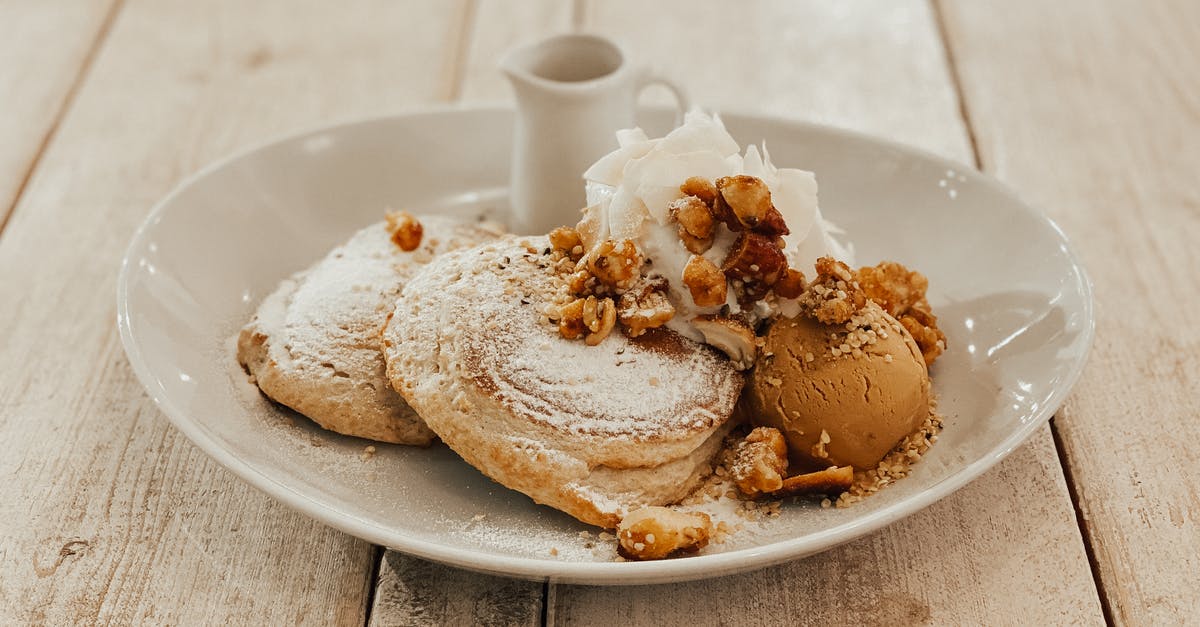 Does incorporating whipping cream in a chocolate syrup extend its shelf life? - Sweet breakfast on wooden table in cafe Does incorporating whipping cream in a chocolate syrup extend its shelf life? - Sweet breakfast on wooden table in cafe