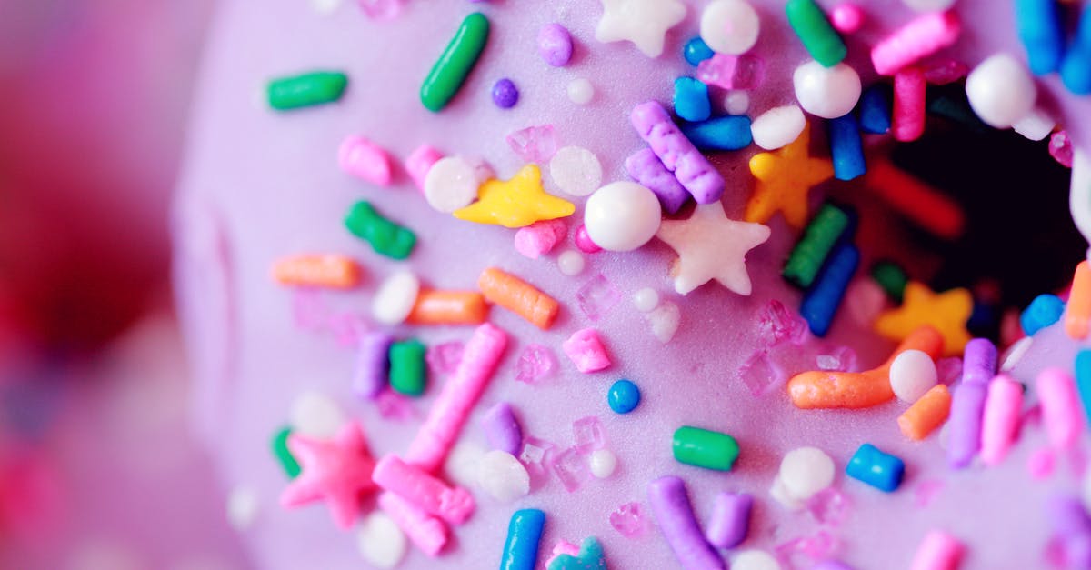 Does it matter what kind of sugar is used in baking? - Pink Doughnut with Colorful Sprinkles inTilt-shift Lens Does it matter what kind of sugar is used in baking? - Pink Doughnut with Colorful Sprinkles inTilt-shift Lens