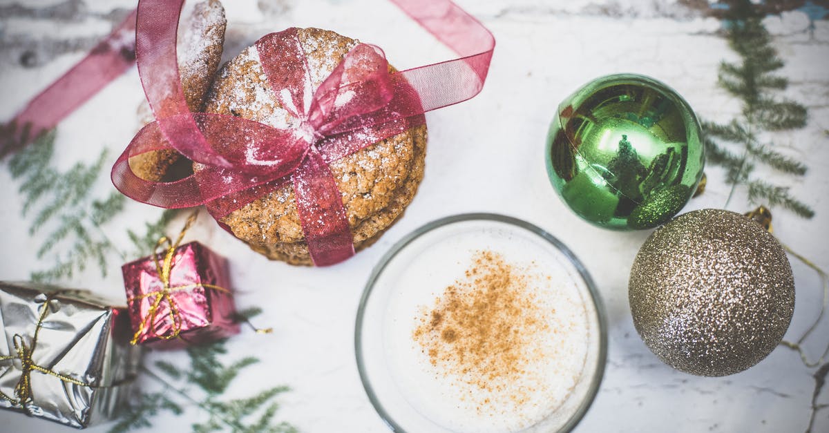 Does milk (fat) change in Winter? - Assorted Christmas Bauble And Cookies