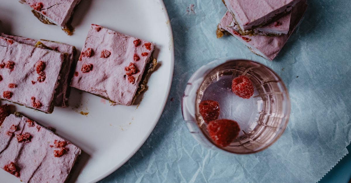 Does sputtering butter mean that water is present? - Sliced Cakes with Raspberries on Top Does sputtering butter mean that water is present? - Sliced Cakes with Raspberries on Top