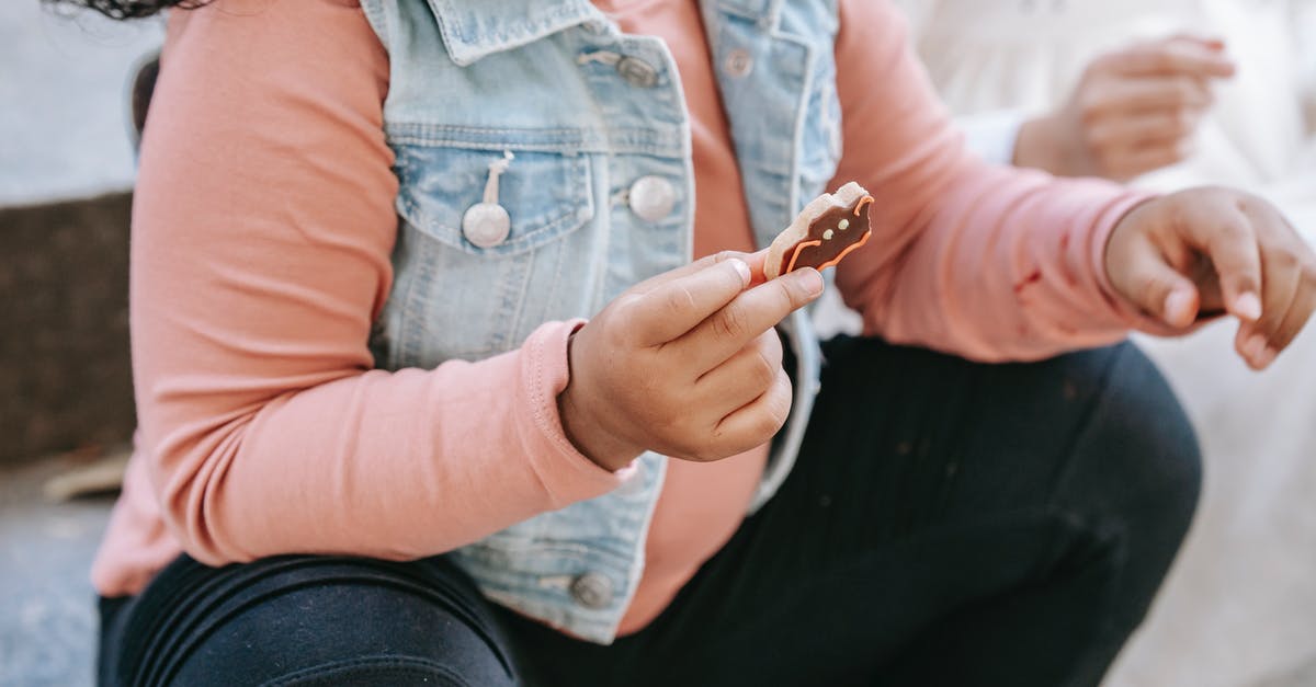 Does there exist a chemical-free, homemade substitute to deli? - Ethnic girl having Halloween cookie with friend Does there exist a chemical-free, homemade substitute to deli? - Ethnic girl having Halloween cookie with friend