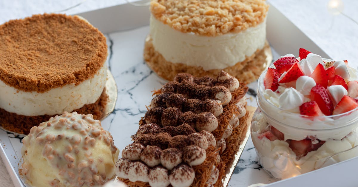 Does tiramisu firm up in the fridge? - Different tasty desserts on tray Does tiramisu firm up in the fridge? - Different tasty desserts on tray