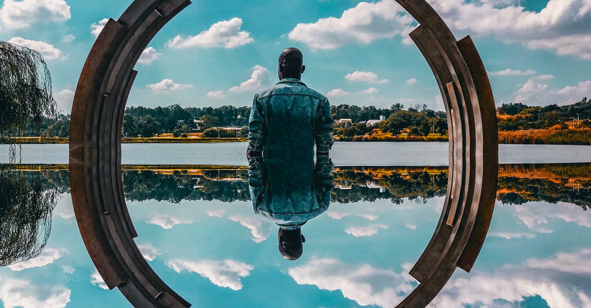 double boiler (temp?) - Man Standing Near Body of Water double boiler (temp?) - Man Standing Near Body of Water