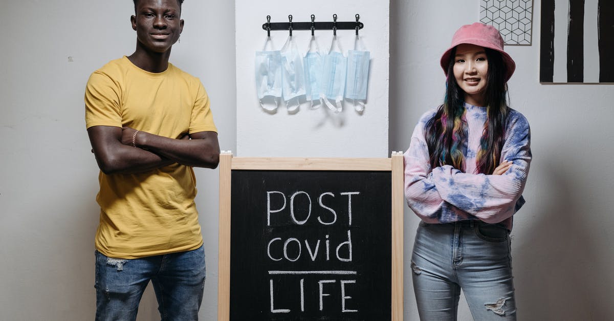 Dough safety and viability after overproofing - Man and Woman Standing Near Chalkboard with Covid 19 Related Text Dough safety and viability after overproofing - Man and Woman Standing Near Chalkboard with Covid 19 Related Text