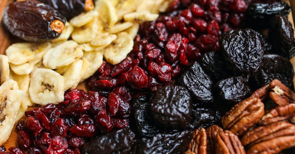 Dry roasting nuts and spices beforehand - Close-Up Photo Of Dried Banana 