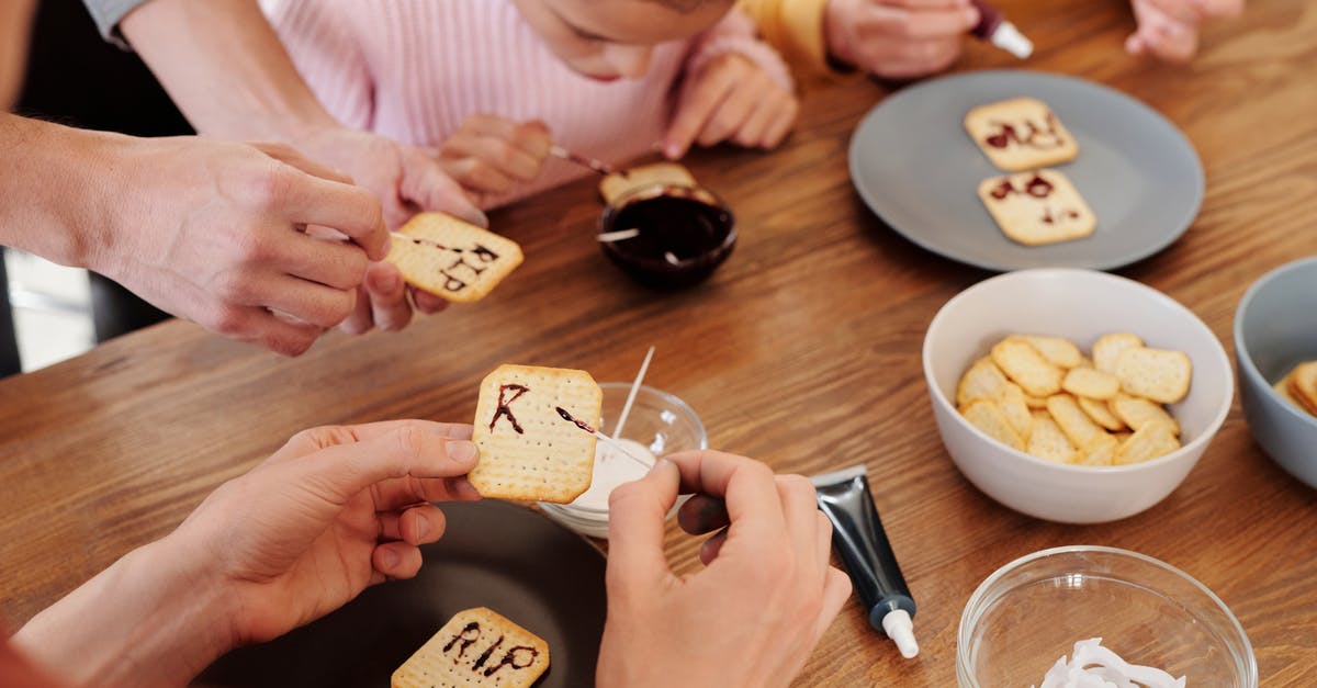 Edible painting pens and biscuits - Family Writing RIP On Biscuits Edible painting pens and biscuits - Family Writing RIP On Biscuits