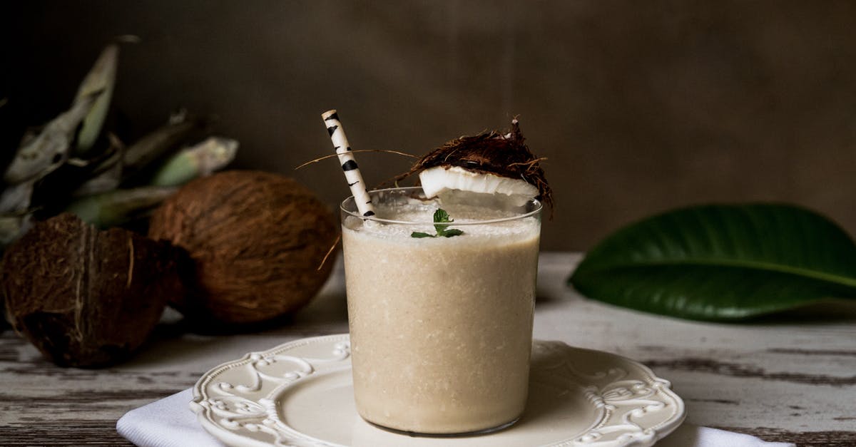Equivalence between fresh coconut and coconut cream? - Clear Drinking Glass Filled With Beverage Equivalence between fresh coconut and coconut cream? - Clear Drinking Glass Filled With Beverage
