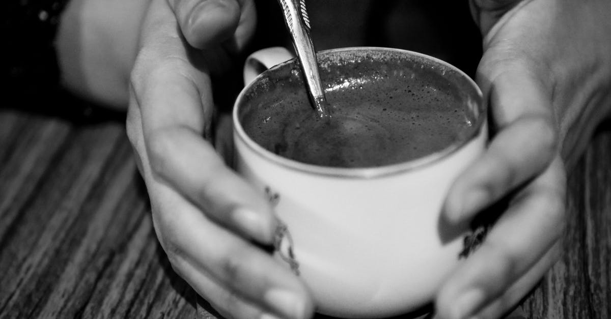 Espresso machine has to warm up halfway through pulling a shot - Person Holding Teacup Grayscale Photo Espresso machine has to warm up halfway through pulling a shot - Person Holding Teacup Grayscale Photo