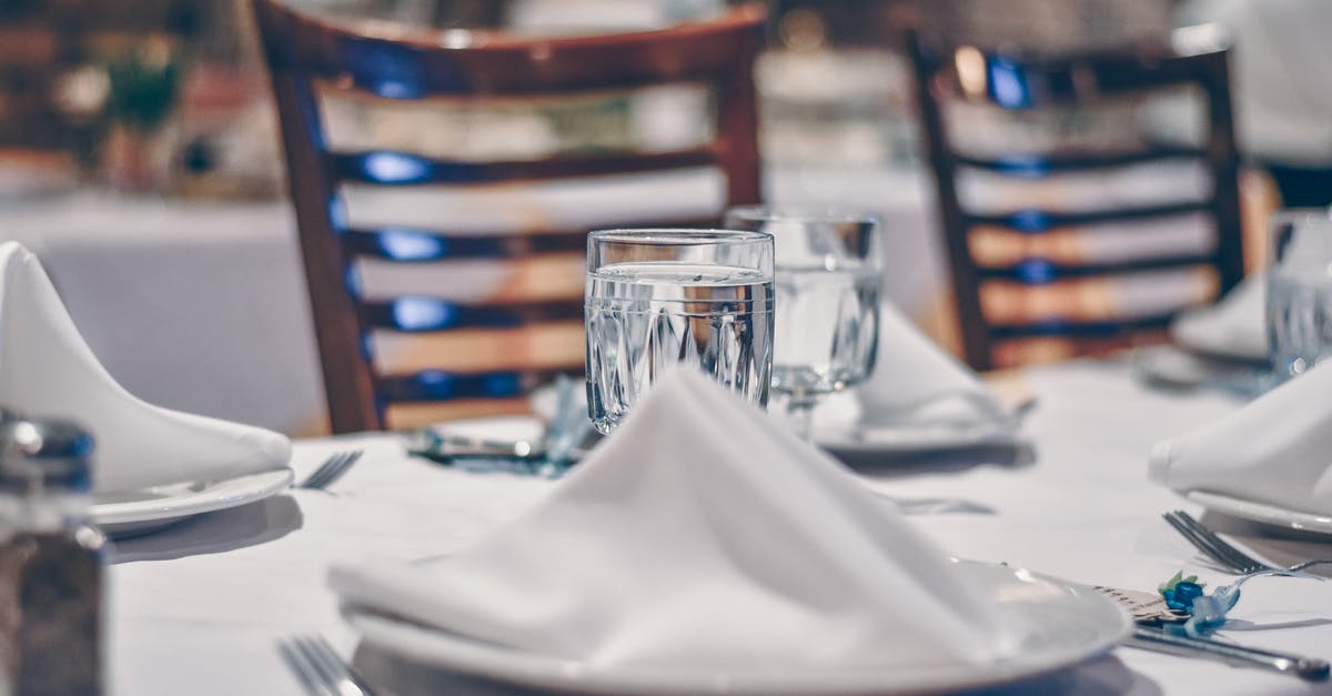 Exact food category of a food item - Depth of Field Photo of Clear Drinking Glass on White Table Near Plate Exact food category of a food item - Depth of Field Photo of Clear Drinking Glass on White Table Near Plate