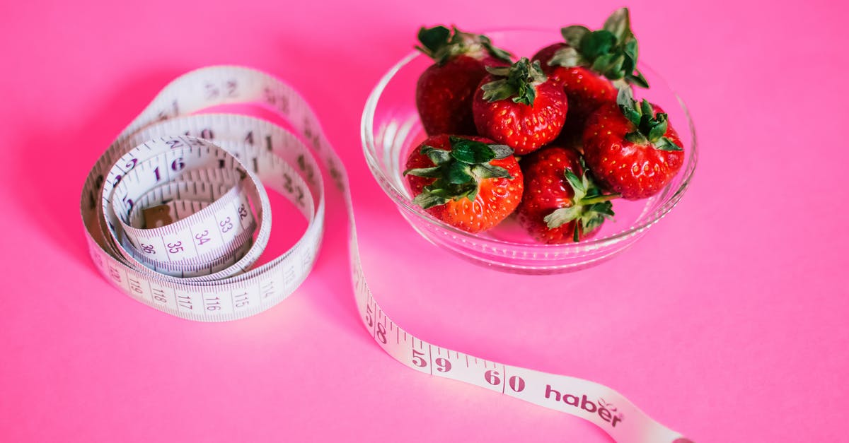 Extracting colour out of strawberries - Strawberries And Measuring Tape Extracting colour out of strawberries - Strawberries And Measuring Tape