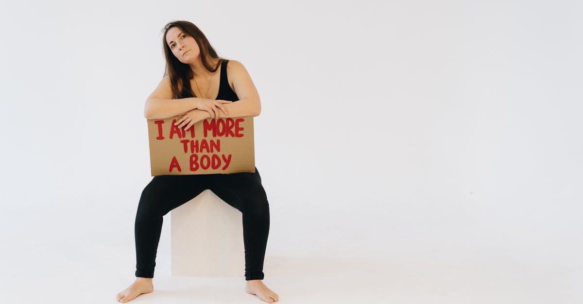Fenugreek Sprouts - How am I doing? Am I done? - A Woman Showing a Placard