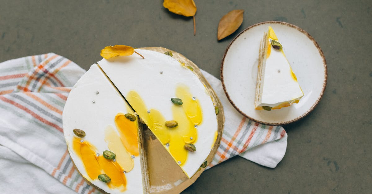 Fixing a dry cake batter - Yellow and White Ceramic Round Plate With Stainless Steel Fork Fixing a dry cake batter - Yellow and White Ceramic Round Plate With Stainless Steel Fork