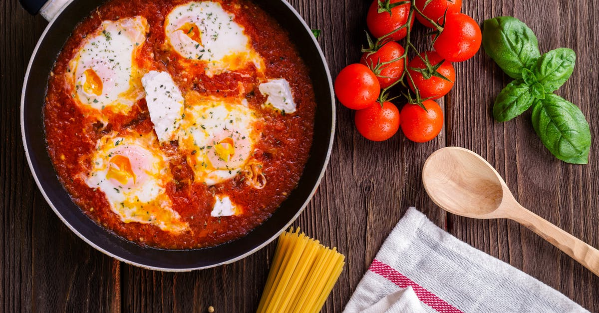 Fresh basil storage - Black Frying Pan With Spaghetti Sauce Near Brown Wooden Ladle and Ripe Tomatoes Fresh basil storage - Black Frying Pan With Spaghetti Sauce Near Brown Wooden Ladle and Ripe Tomatoes