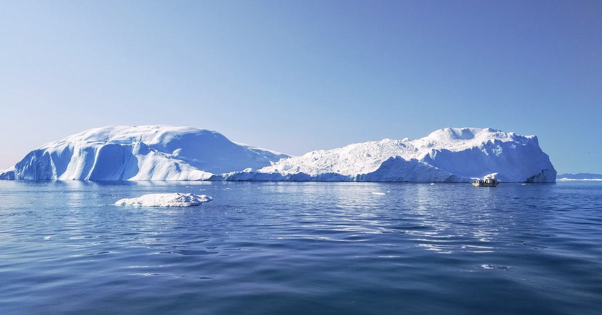 Frozen stew on transit - Iceberg Beside Body of Water