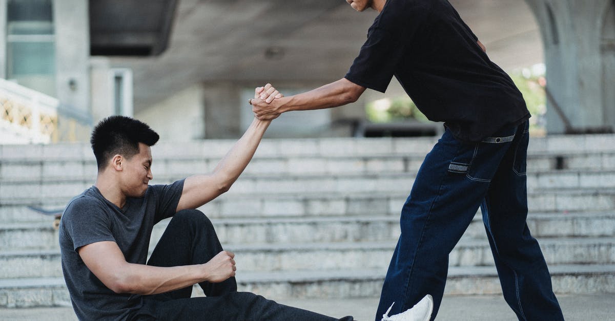 Getting Potato and Turnip Patties to hold together... how? - Asian man helping friend to get up from ground Getting Potato and Turnip Patties to hold together... how? - Asian man helping friend to get up from ground
