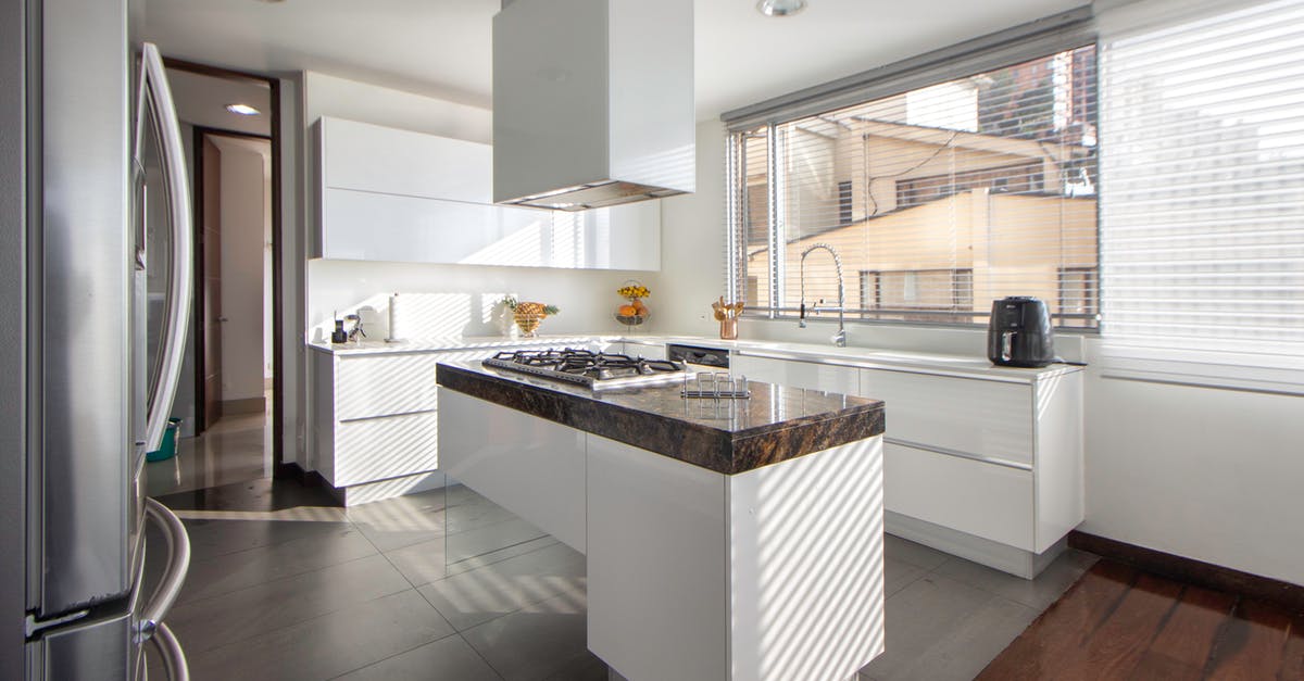 Got a refrigerator? - White Kitchen Counter Near White Wooden Kitchen Cabinet