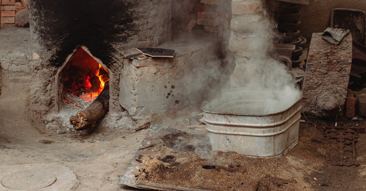 Heat diffuser for ceramic cooktop - Smoke From a Large Metal Tub Heat diffuser for ceramic cooktop - Smoke From a Large Metal Tub