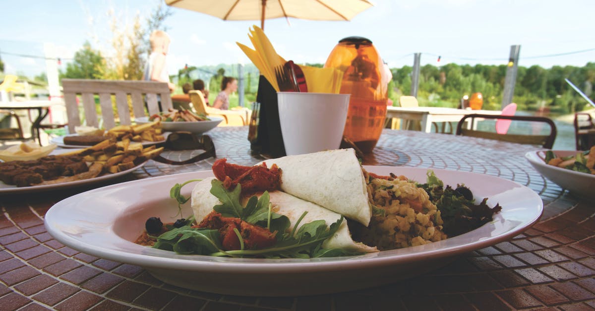 hints for low-carb wraps - White Round Platter on the Brown Tile Table Top hints for low-carb wraps - White Round Platter on the Brown Tile Table Top