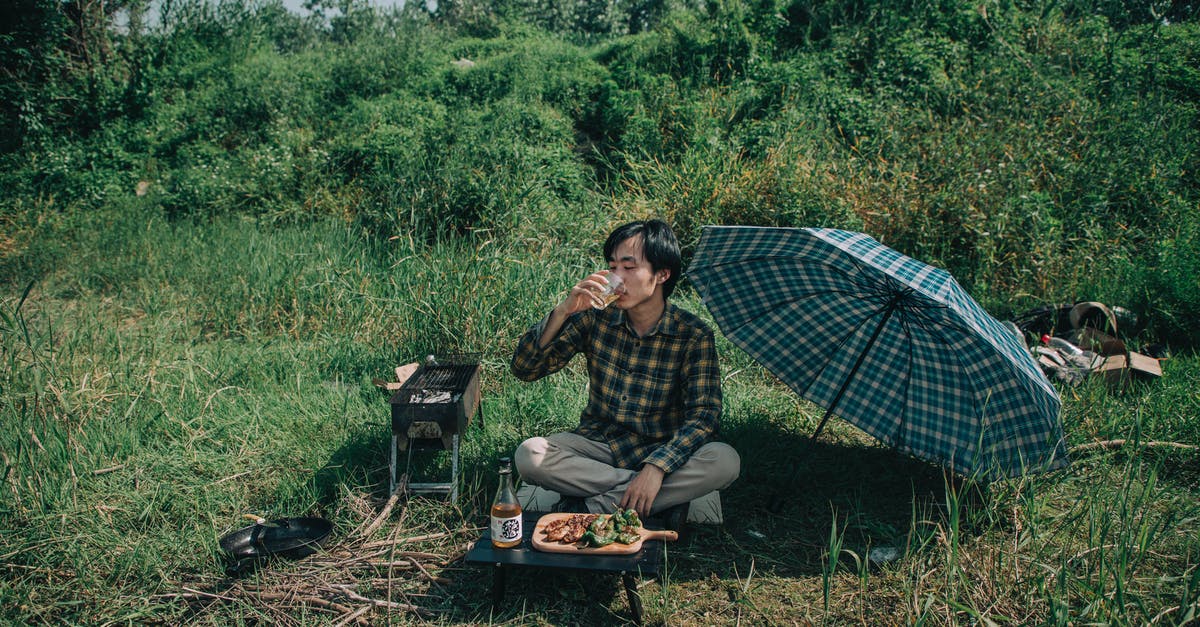 History of eating not fully cooked meat - Photo of Man Drinking While Sitting on Grass Field History of eating not fully cooked meat - Photo of Man Drinking While Sitting on Grass Field